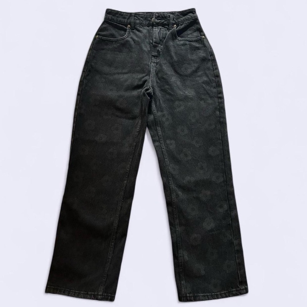 NWT! Afends Shelby Black Jeans, 24”